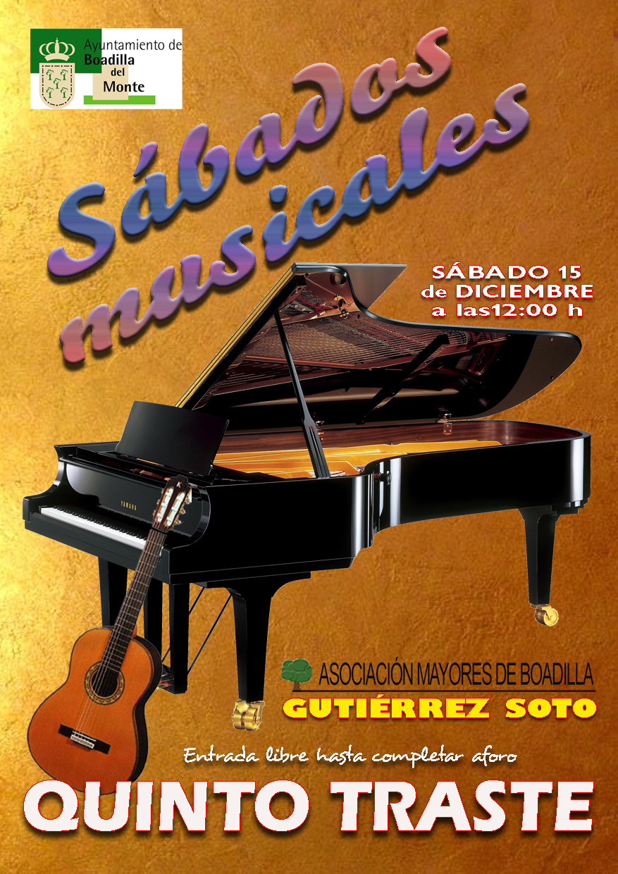 SBADOS MUSICALES
QUINTO TRASTE